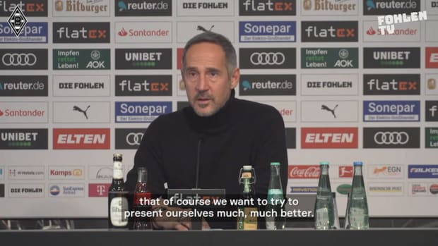 Hütter: 'We now have to get up again together'